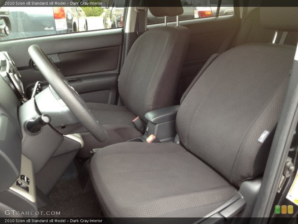 Dark Gray Interior Photo for the 2010 Scion xB  #62633438