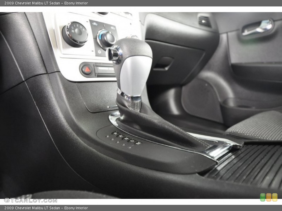Ebony Interior Transmission for the 2009 Chevrolet Malibu LT Sedan #62634203
