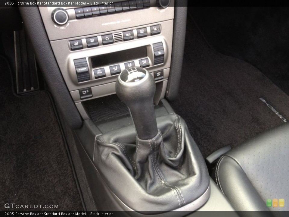 Black Interior Transmission for the 2005 Porsche Boxster  #62639789