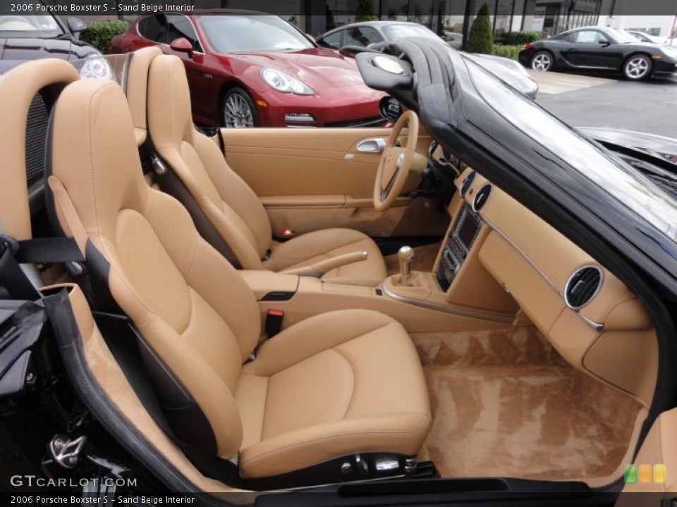 Sand Beige Interior Photo for the 2006 Porsche Boxster S #62643290