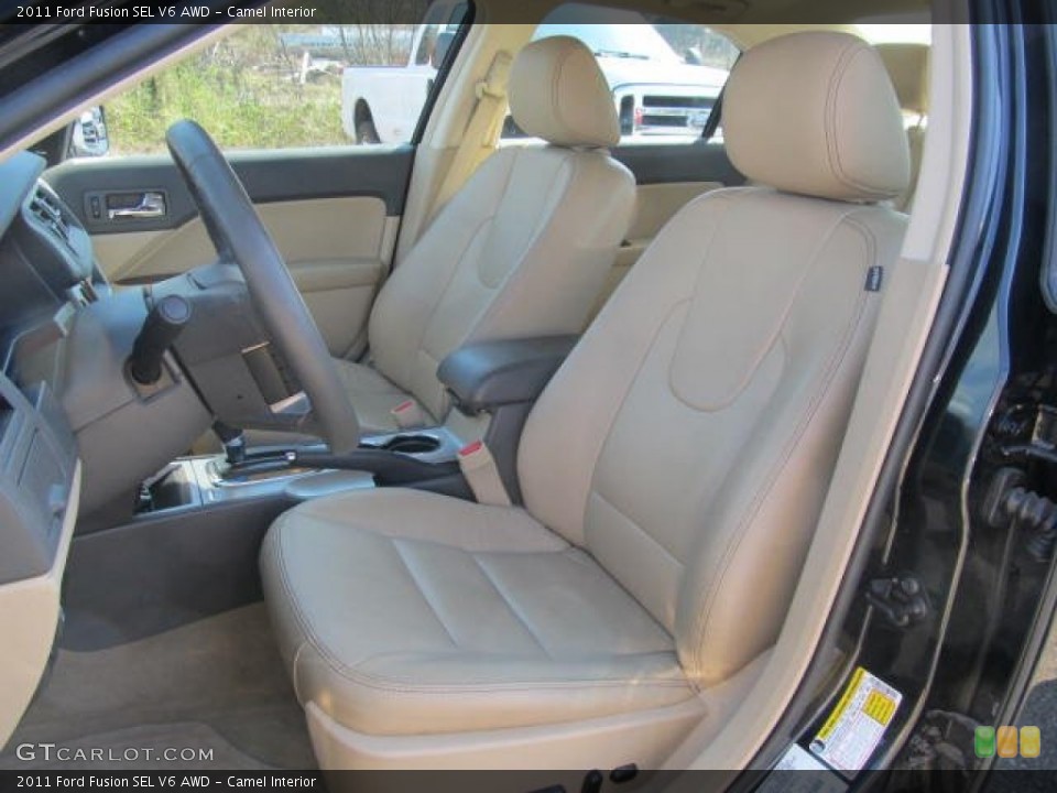 Camel Interior Photo for the 2011 Ford Fusion SEL V6 AWD #62645297