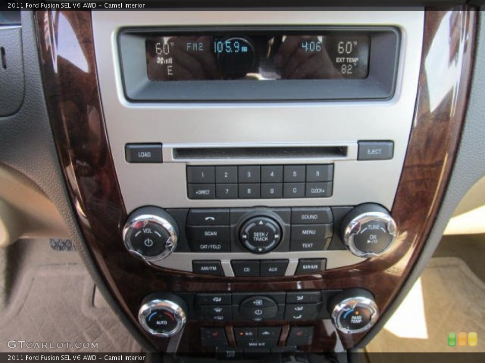 Camel Interior Controls for the 2011 Ford Fusion SEL V6 AWD #62645324