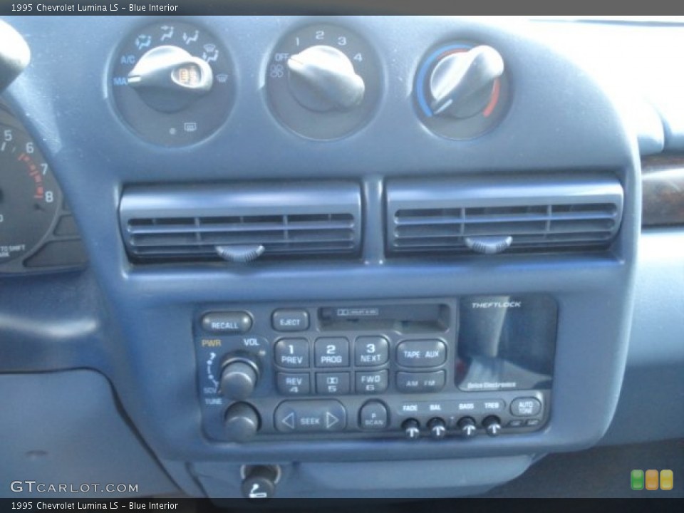 Blue Interior Controls for the 1995 Chevrolet Lumina LS #62649481