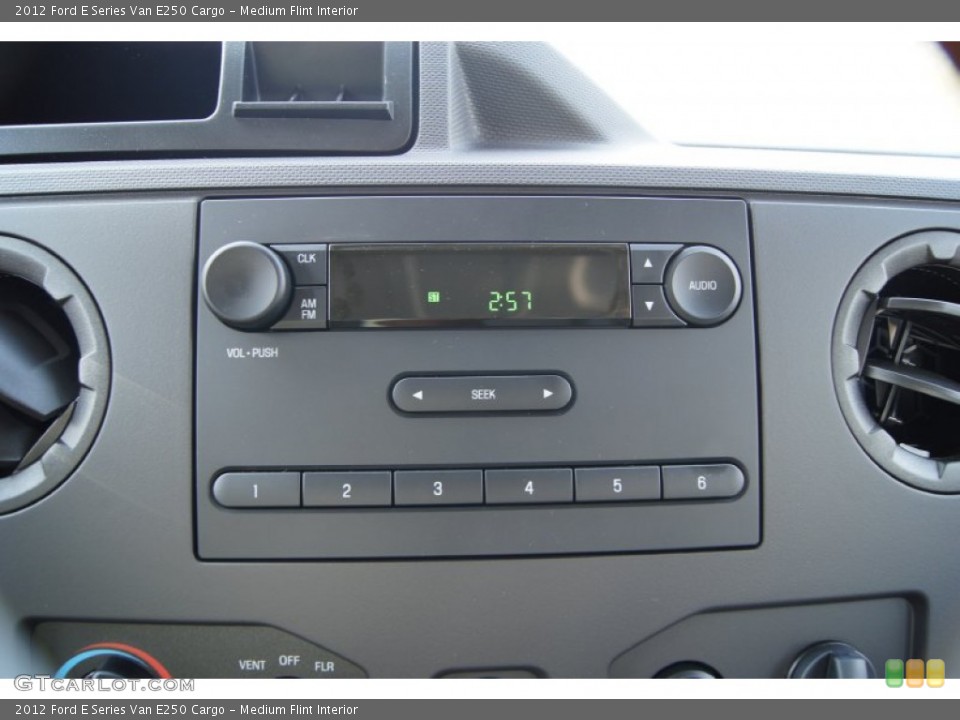 Medium Flint Interior Audio System for the 2012 Ford E Series Van E250 Cargo #62650949