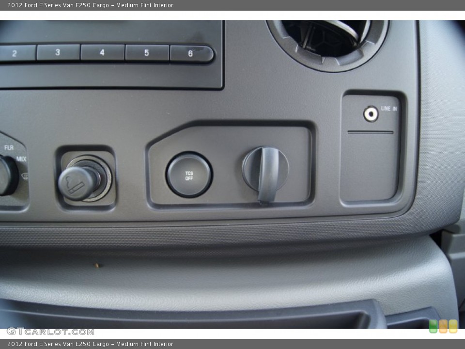 Medium Flint Interior Controls for the 2012 Ford E Series Van E250 Cargo #62650970