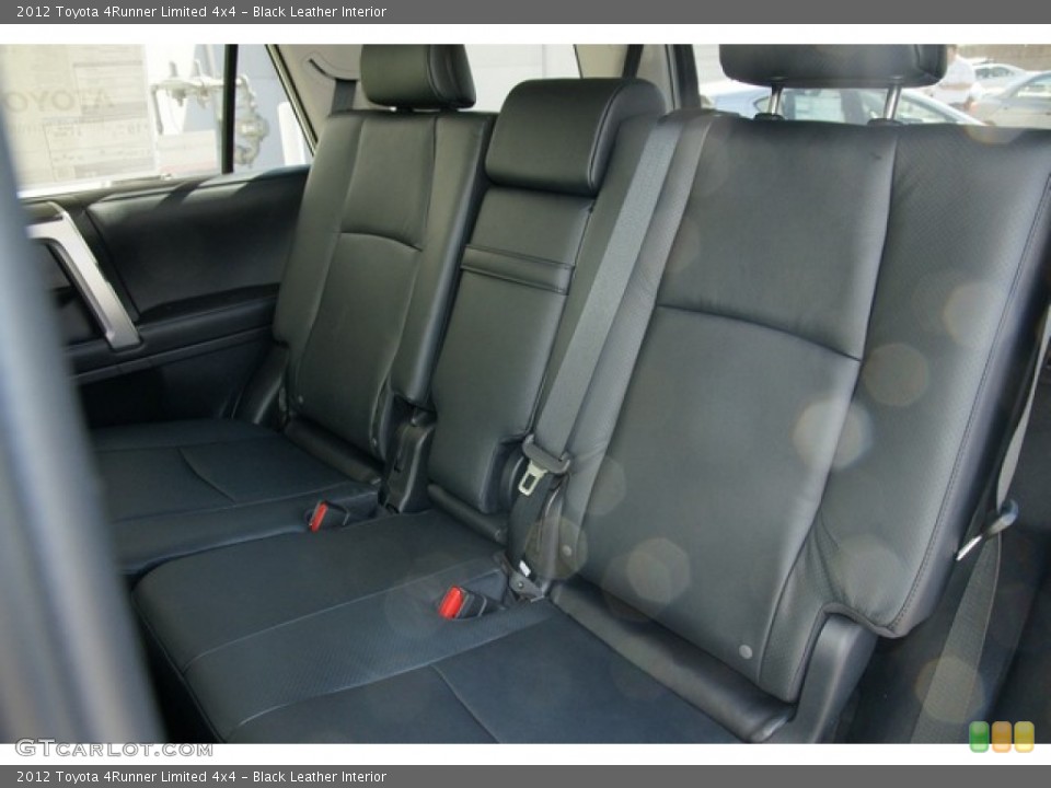 Black Leather Interior Photo for the 2012 Toyota 4Runner Limited 4x4 #62652048