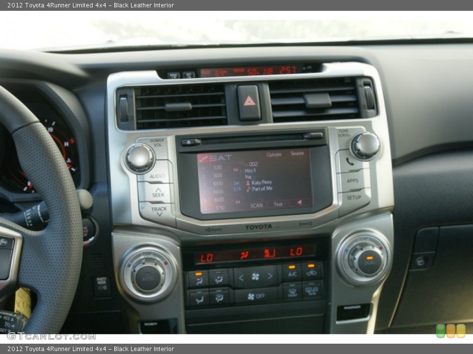 Black Leather Interior Controls for the 2012 Toyota 4Runner Limited 4x4 #62652093