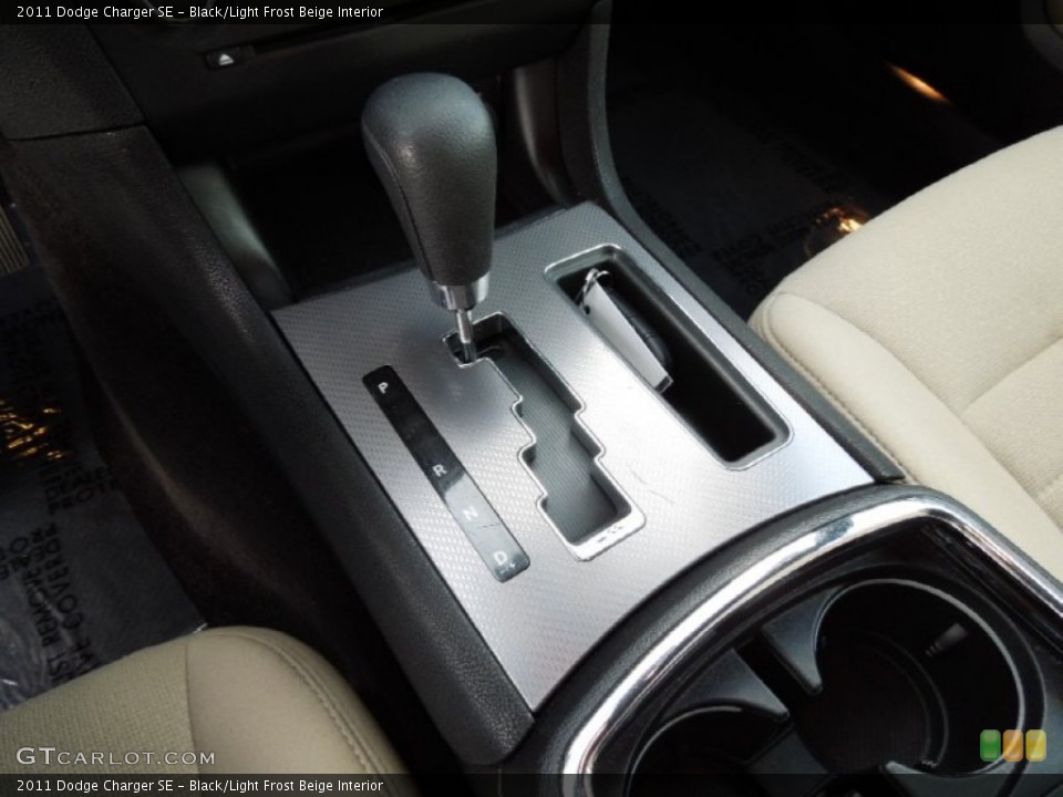 Black/Light Frost Beige Interior Transmission for the 2011 Dodge Charger SE #62652563