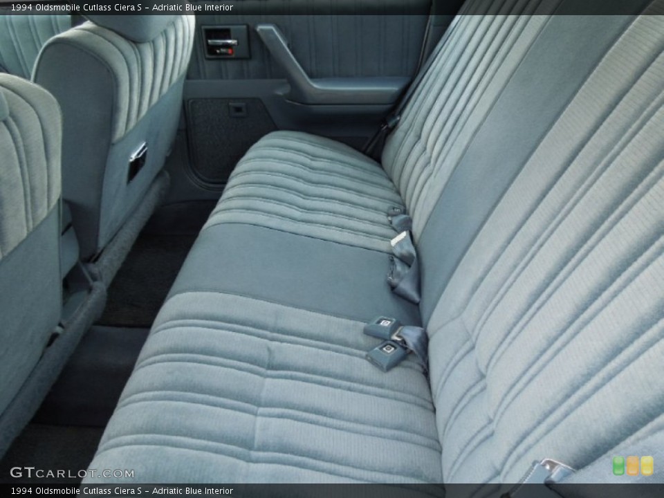 Adriatic Blue Interior Photo for the 1994 Oldsmobile Cutlass Ciera S #62652824
