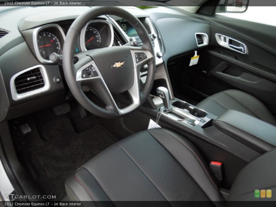 Jet Black Interior Prime Interior for the 2012 Chevrolet Equinox LT #62654066