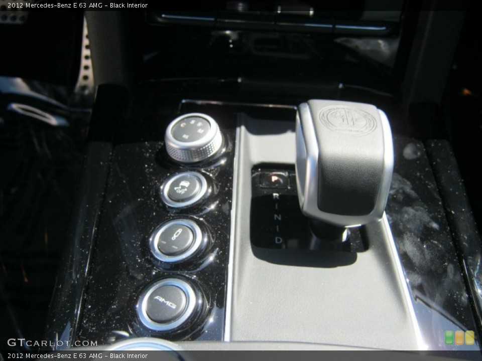 Black Interior Transmission for the 2012 Mercedes-Benz E 63 AMG #62654666