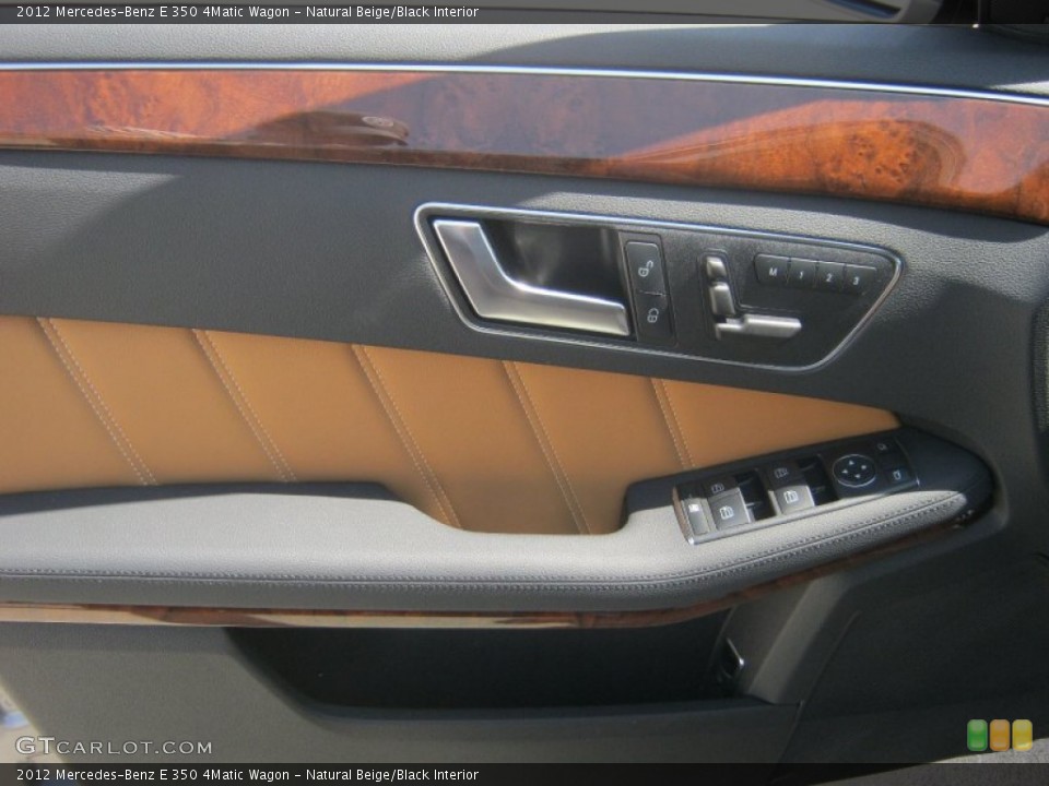 Natural Beige/Black Interior Door Panel for the 2012 Mercedes-Benz E 350 4Matic Wagon #62654809