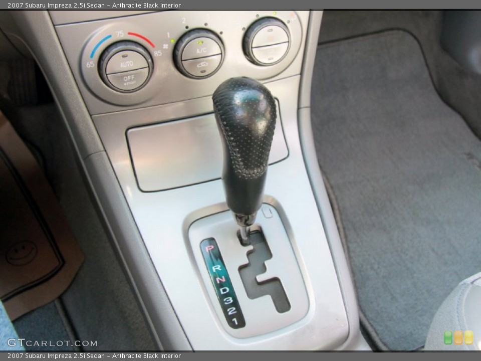 Anthracite Black Interior Transmission for the 2007 Subaru Impreza 2.5i Sedan #62656626