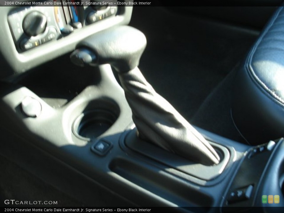 Ebony Black Interior Transmission for the 2004 Chevrolet Monte Carlo Dale Earnhardt Jr. Signature Series #62658450