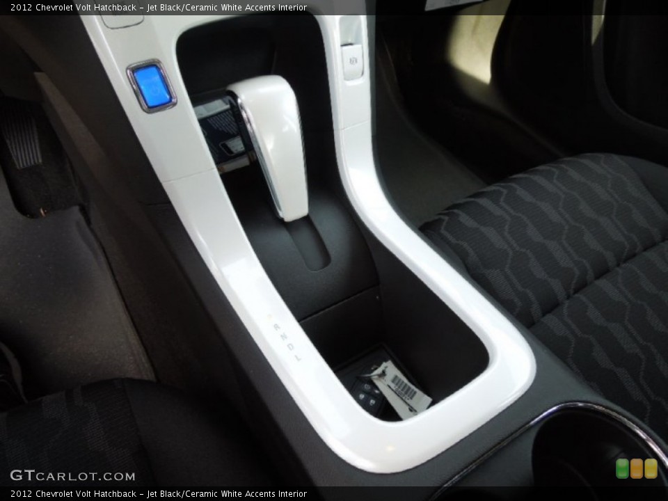 Jet Black/Ceramic White Accents Interior Transmission for the 2012 Chevrolet Volt Hatchback #62658991