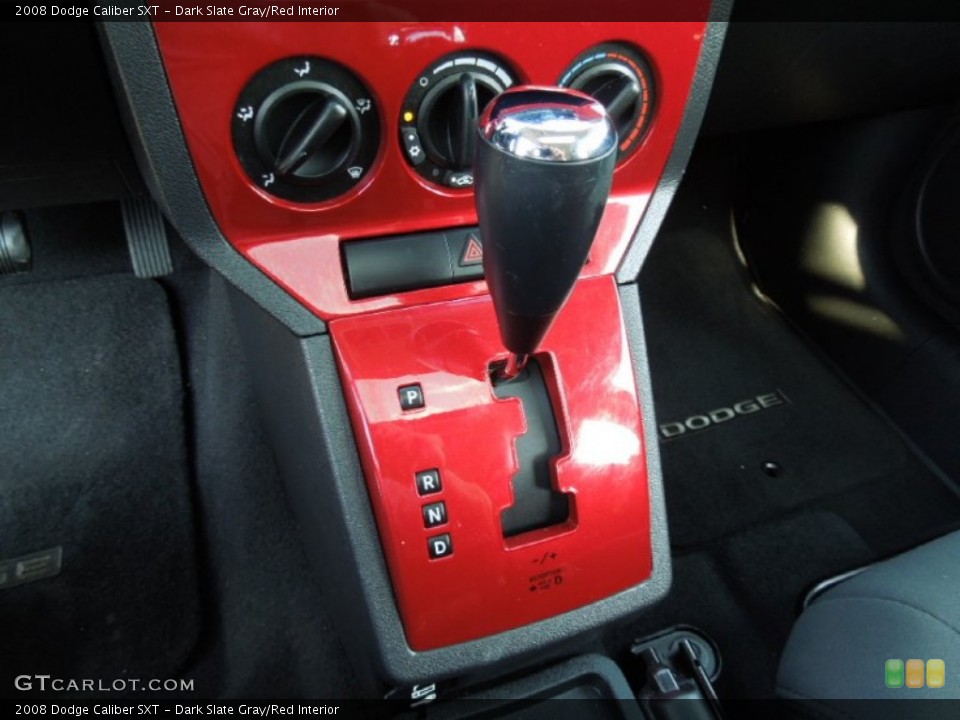 Dark Slate Gray/Red Interior Transmission for the 2008 Dodge Caliber SXT #62659704