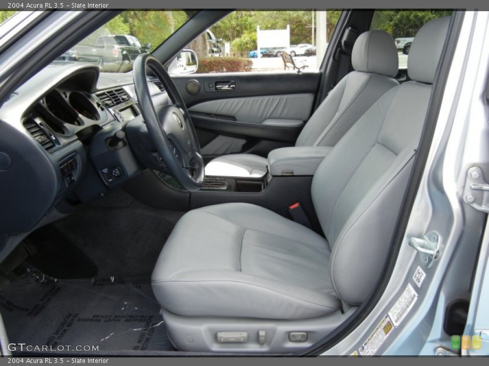 Slate Interior Front Seat for the 2004 Acura RL 3.5 #62660397