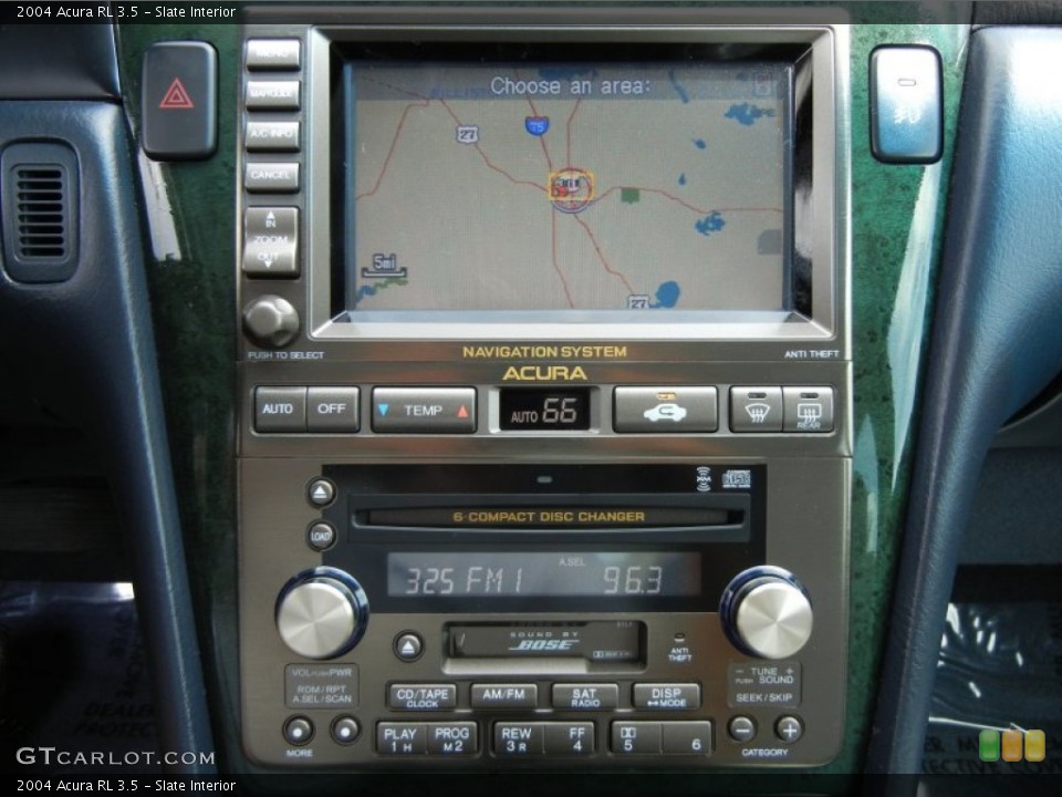 Slate Interior Navigation for the 2004 Acura RL 3.5 #62660472