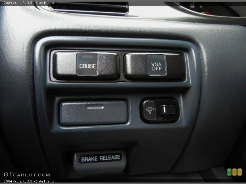 Slate Interior Controls for the 2004 Acura RL 3.5 #62660490