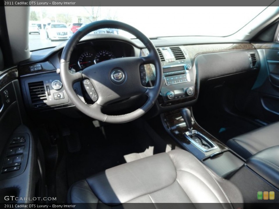 Ebony Interior Dashboard for the 2011 Cadillac DTS Luxury #62662077