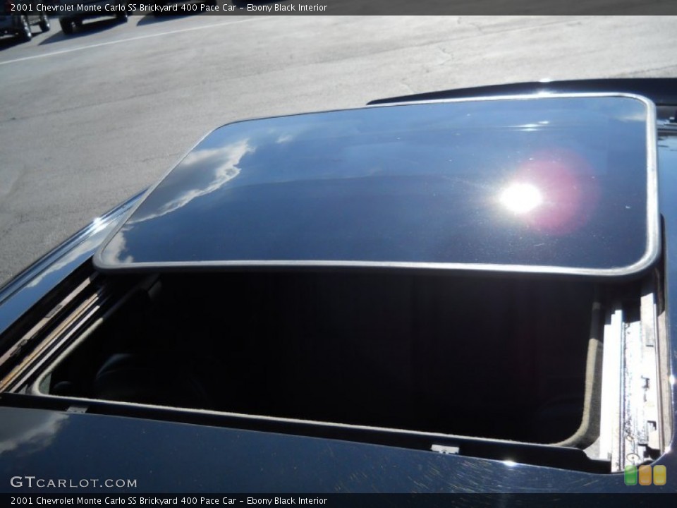 Ebony Black Interior Sunroof for the 2001 Chevrolet Monte Carlo SS Brickyard 400 Pace Car #62664052