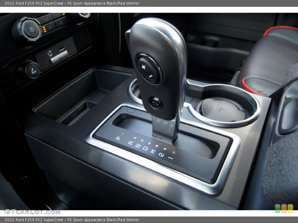 FX Sport Appearance Black/Red Interior Transmission for the 2012 Ford F150 FX2 SuperCrew #62665288