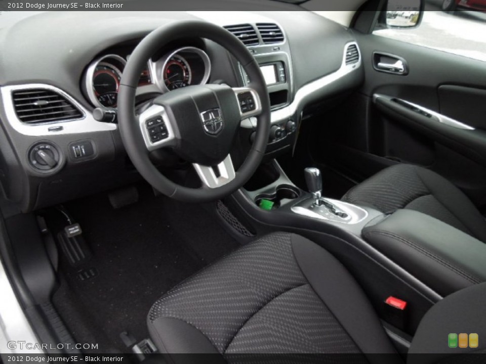 Black Interior Prime Interior for the 2012 Dodge Journey SE #62666015