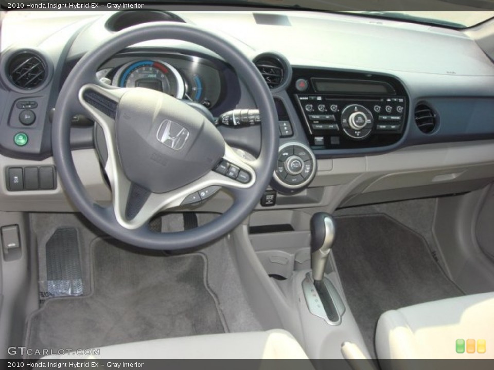 Gray Interior Dashboard for the 2010 Honda Insight Hybrid EX #62666627