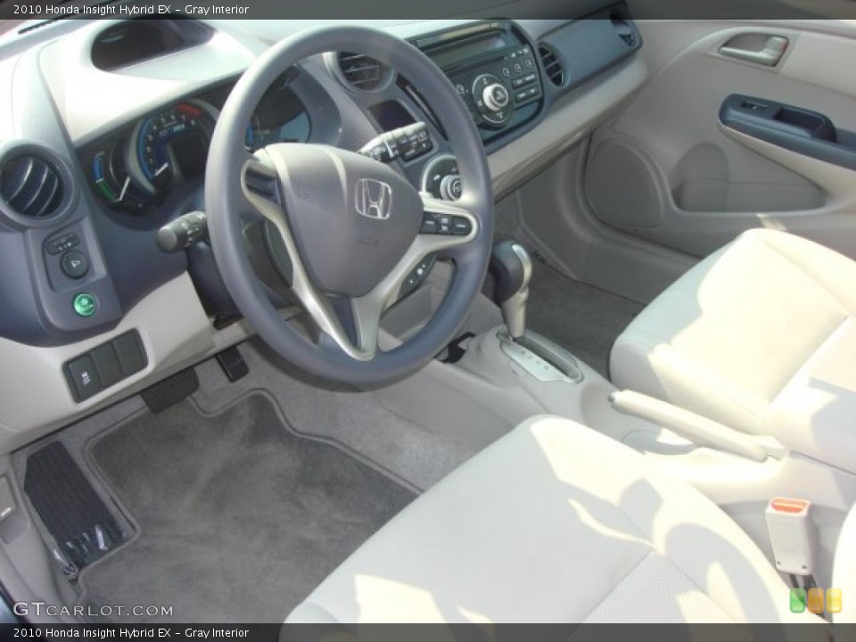 Gray Interior Prime Interior for the 2010 Honda Insight Hybrid EX #62666640