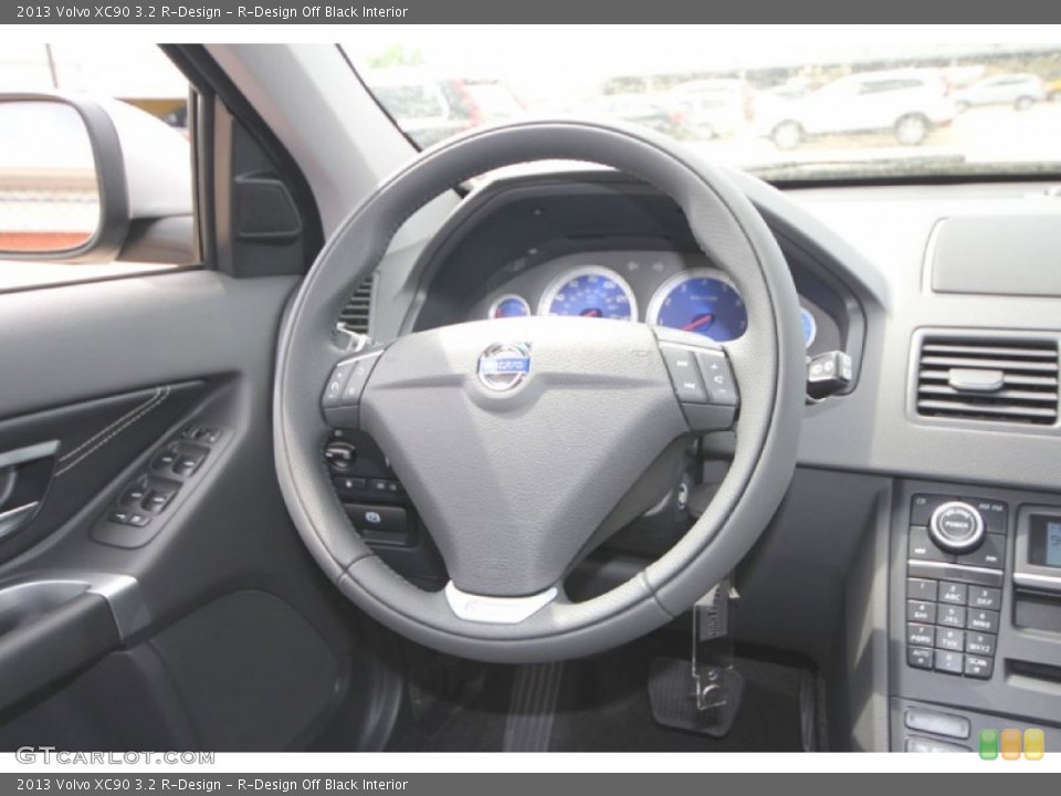 R-Design Off Black Interior Steering Wheel for the 2013 Volvo XC90 3.2 R-Design #62673503