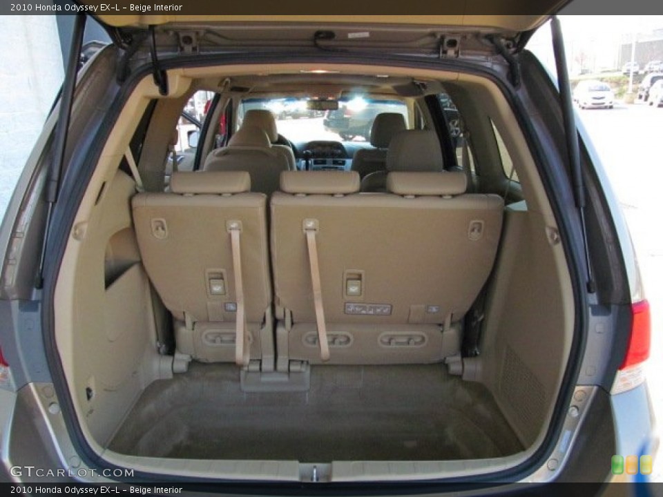 Beige Interior Trunk for the 2010 Honda Odyssey EX-L #62673983