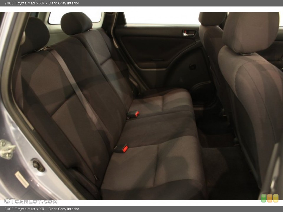Dark Gray Interior Photo for the 2003 Toyota Matrix XR #62674775