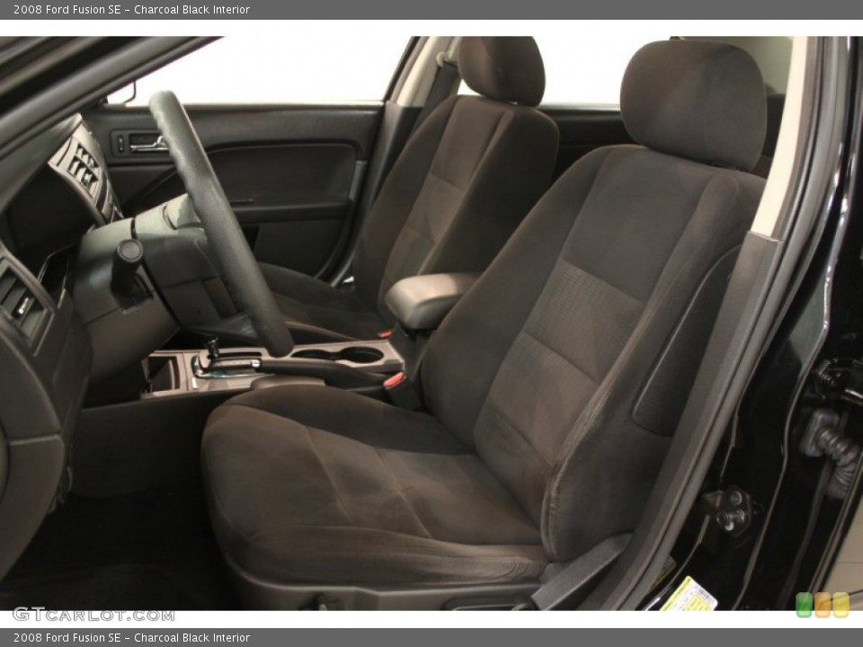 Charcoal Black Interior Front Seat for the 2008 Ford Fusion SE #62675618