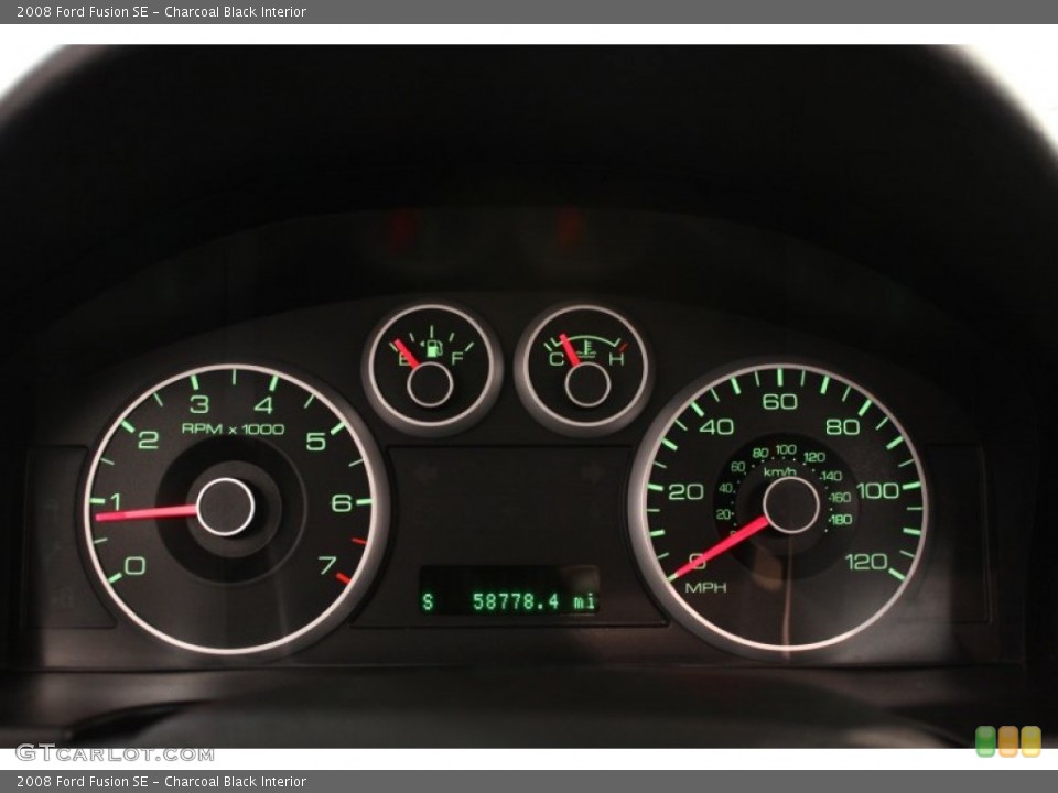 Charcoal Black Interior Gauges for the 2008 Ford Fusion SE #62675640