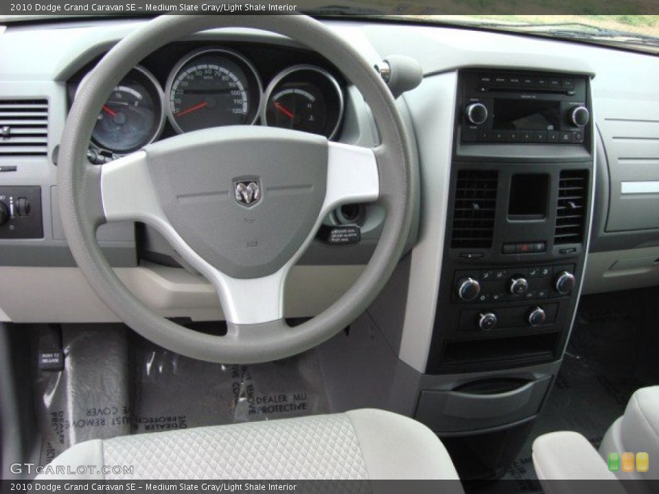 Medium Slate Gray/Light Shale Interior Steering Wheel for the 2010 Dodge Grand Caravan SE #62679485