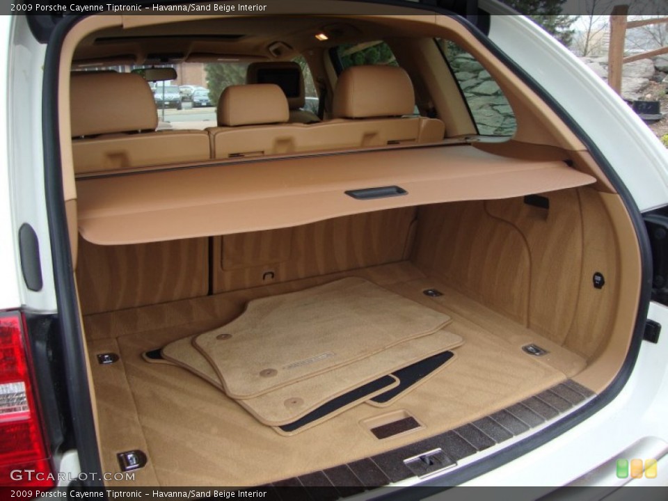 Havanna/Sand Beige Interior Trunk for the 2009 Porsche Cayenne Tiptronic #62681153