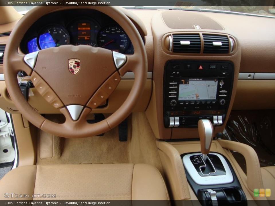 Havanna/Sand Beige Interior Dashboard for the 2009 Porsche Cayenne Tiptronic #62681262