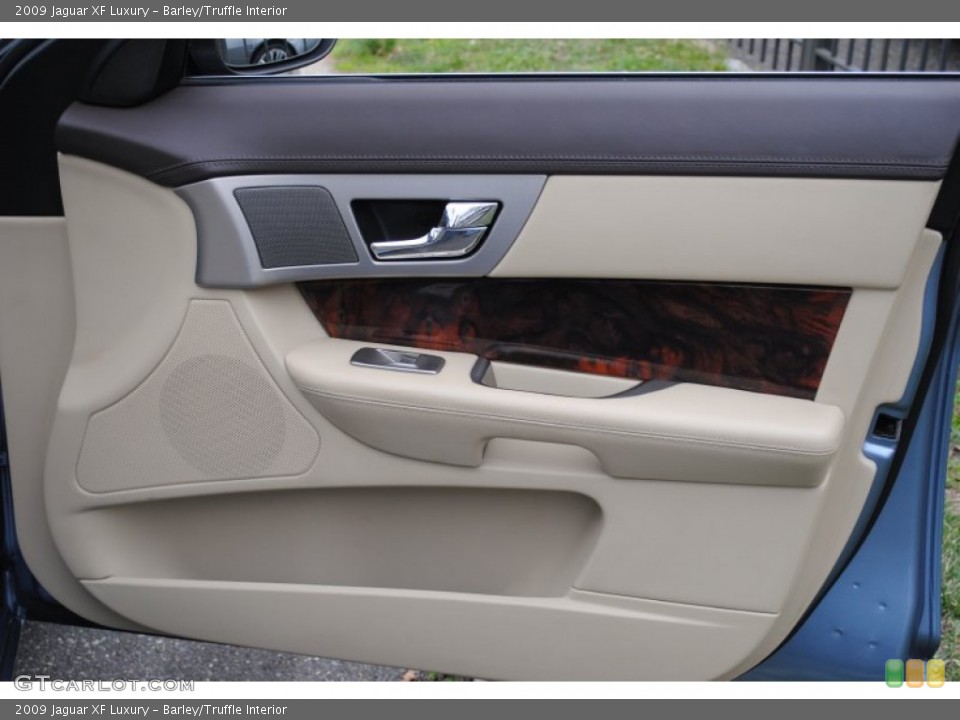 Barley/Truffle Interior Door Panel for the 2009 Jaguar XF Luxury #62683004