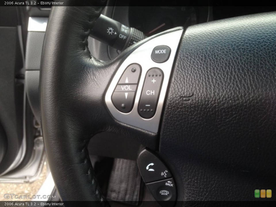 Ebony Interior Controls for the 2006 Acura TL 3.2 #62683483