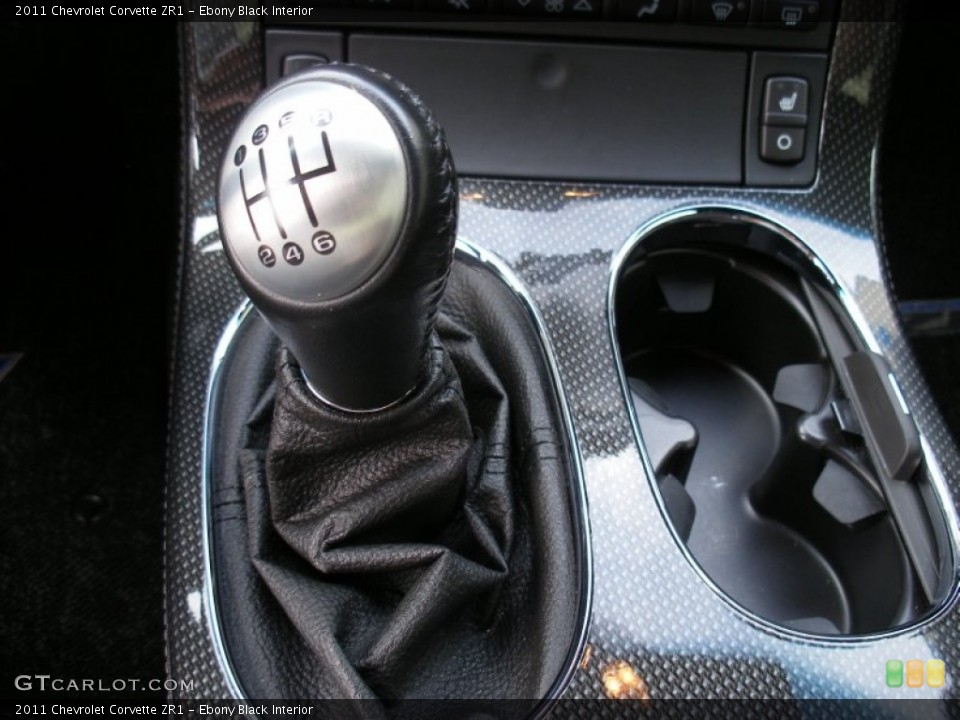 Ebony Black Interior Transmission for the 2011 Chevrolet Corvette ZR1 #62684849
