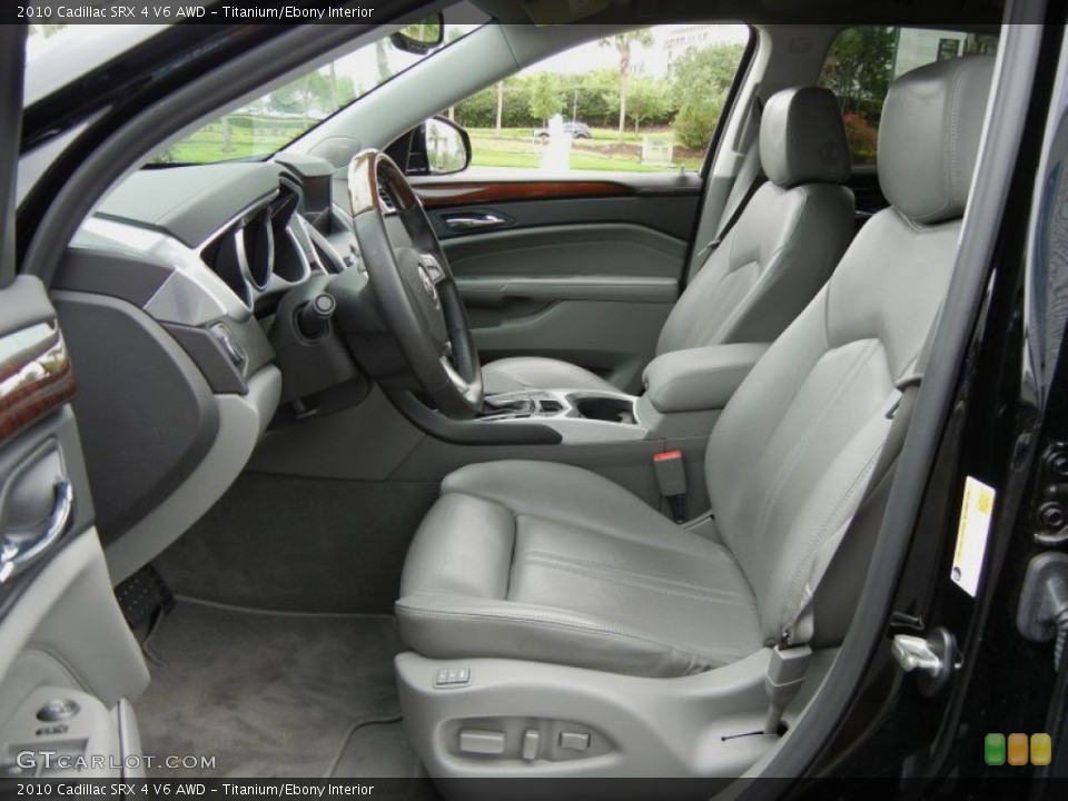 Titanium/Ebony Interior Photo for the 2010 Cadillac SRX 4 V6 AWD #62685116