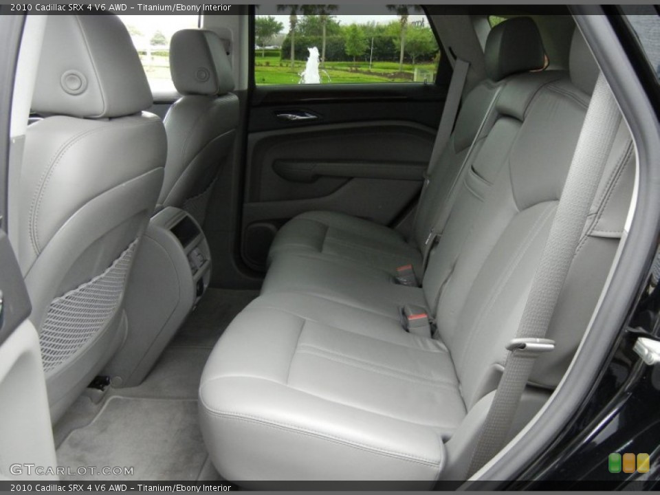 Titanium/Ebony Interior Rear Seat for the 2010 Cadillac SRX 4 V6 AWD #62685140