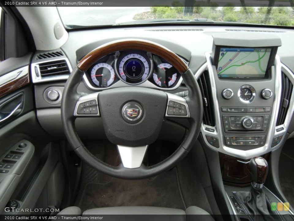 Titanium/Ebony Interior Dashboard for the 2010 Cadillac SRX 4 V6 AWD #62685197