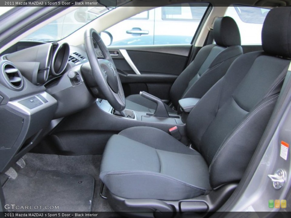 Black Interior Photo for the 2011 Mazda MAZDA3 s Sport 5 Door #62686046