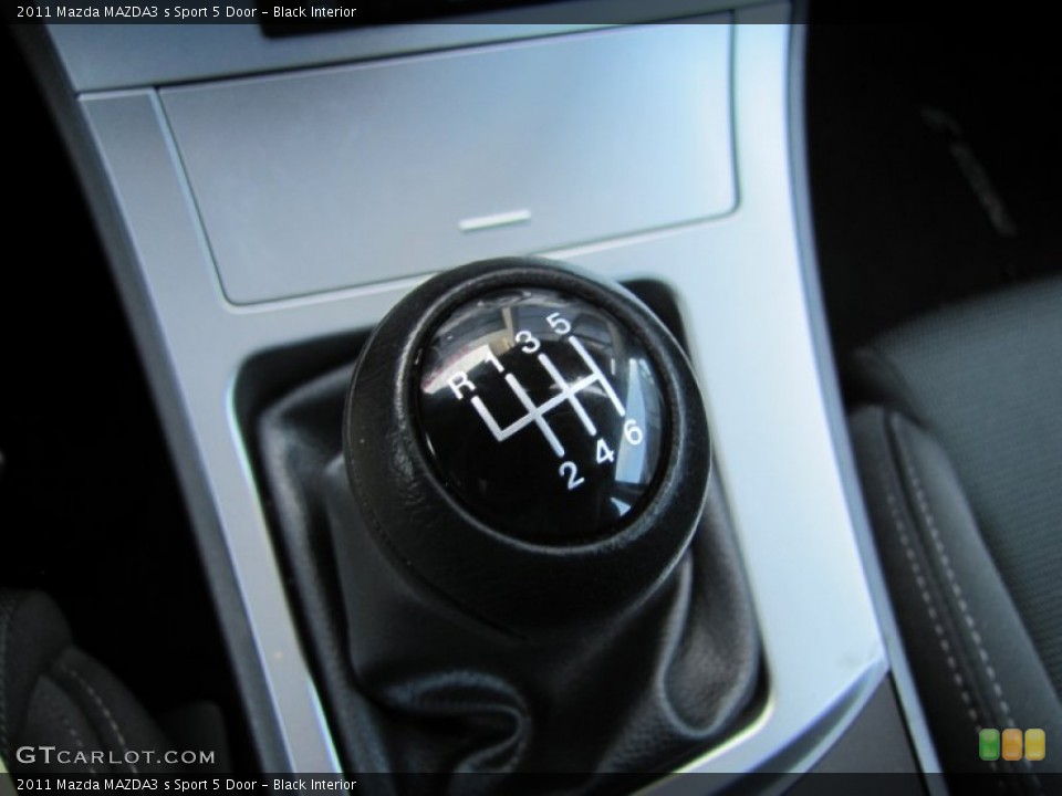 Black Interior Transmission for the 2011 Mazda MAZDA3 s Sport 5 Door #62686166