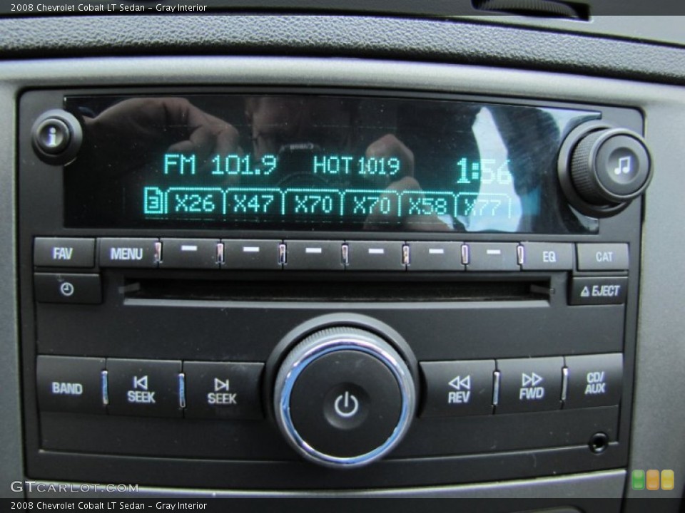 Gray Interior Audio System for the 2008 Chevrolet Cobalt LT Sedan #62686678