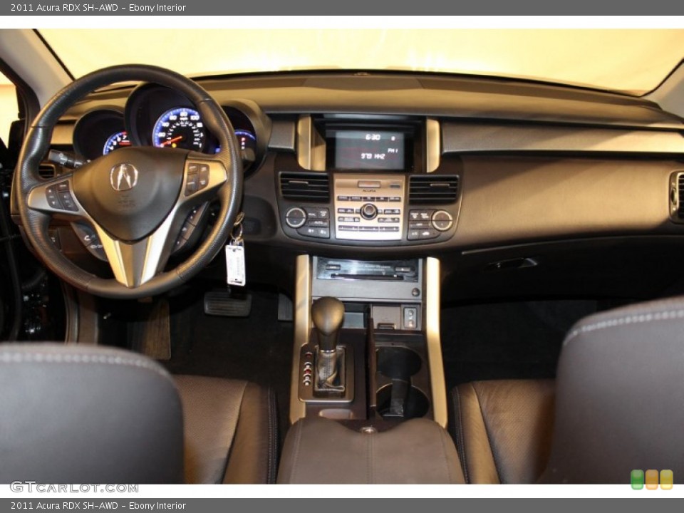 Ebony Interior Dashboard for the 2011 Acura RDX SH-AWD #62688109