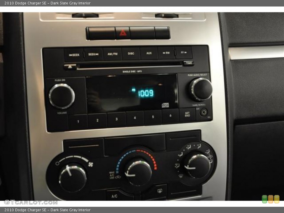 Dark Slate Gray Interior Audio System for the 2010 Dodge Charger SE #62688920