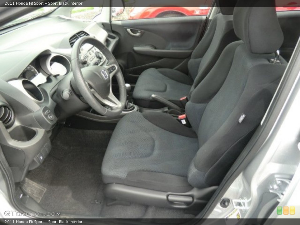 Sport Black Interior Photo for the 2011 Honda Fit Sport #62691647