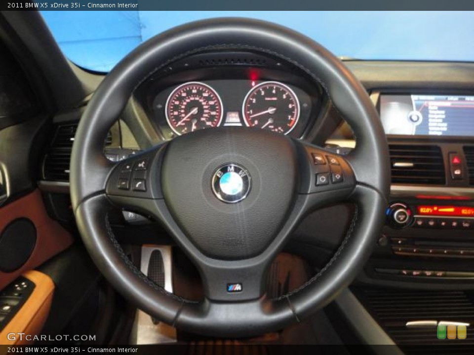 Cinnamon Interior Steering Wheel for the 2011 BMW X5 xDrive 35i #62692541